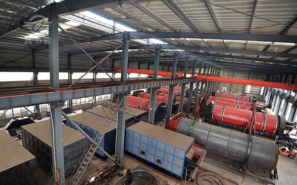 每小時五噸污泥烘干機(jī)車間 每小時五噸污泥烘干機(jī)車間