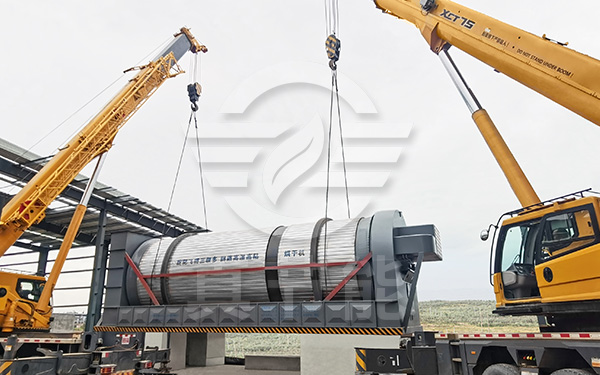 滾筒污泥干燥設(shè)備吊裝 滾筒污泥干燥設(shè)備吊裝
