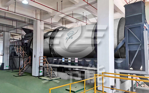 生化污泥干燥設(shè)備案例現(xiàn)場(chǎng)